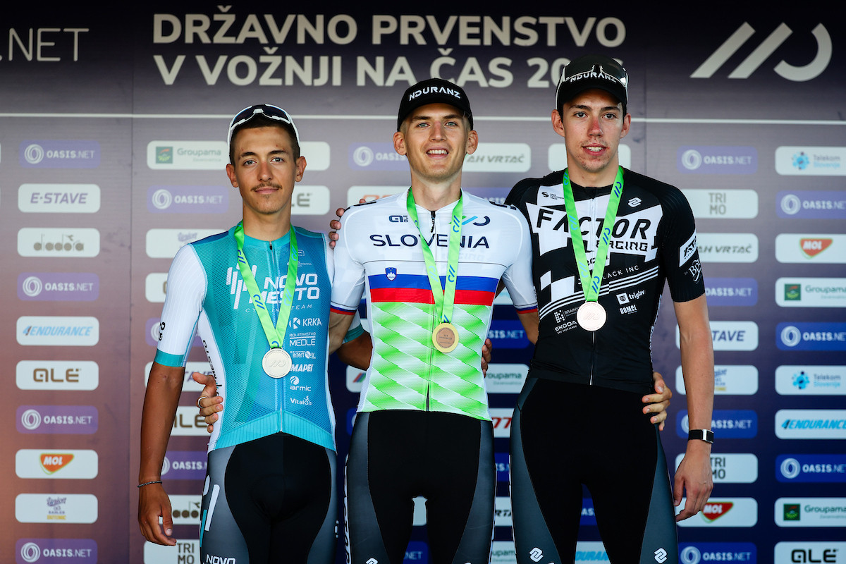 NEJC PETERLIN DRŽAVNI PODPRVAK V KRONOMETRU MED MLAJŠIMI ČLANI